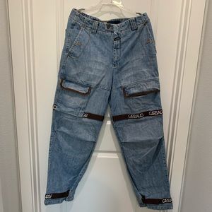 Authentic Girbaud jeans.